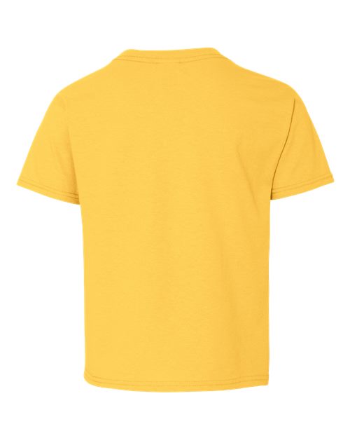 Jerzees 29BR Youth Dri-Power 50/50 T-Shirt - Island Yellow - back