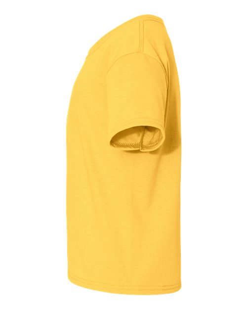 Jerzees 29BR Youth Dri-Power 50/50 T-Shirt - Island Yellow - side