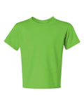 Jerzees 29BR Youth Dri-Power 50/50 T-Shirt - Kiwi - front
