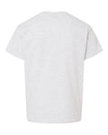 Gildan 8000B Youth DryBlend T-Shirt - Ash - back