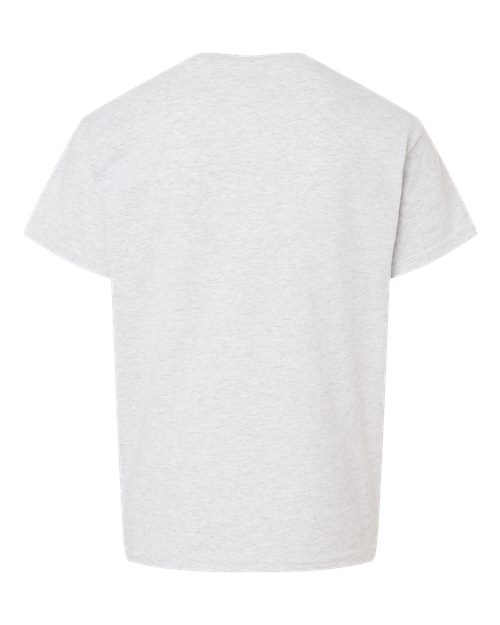Gildan 8000B Youth DryBlend T-Shirt - Ash - back