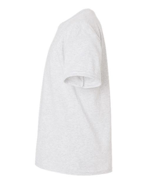 Gildan 8000B Youth DryBlend T-Shirt - Ash - side
