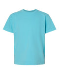 Comfort Colors 9018 Youth Garment-Dyed Heavyweight T-Shirt - Lagoon - front