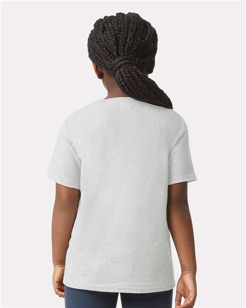 Gildan 2000B Youth Ultra Cotton T-Shirt - Ash - model back