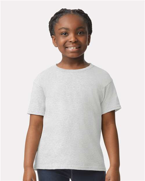 Gildan 2000B Youth Ultra Cotton T-Shirt - Ash - model front