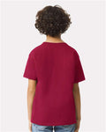 Gildan 2000B Youth Ultra Cotton T-Shirt - Cardinal Red - model back