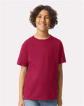 Gildan 2000B Youth Ultra Cotton T-Shirt - Cardinal Red - model front