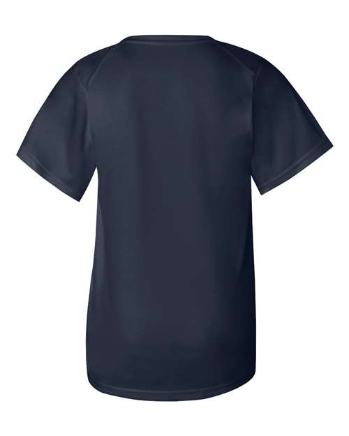 Badger 2120 Youth B-Core T-Shirt - Navy - back