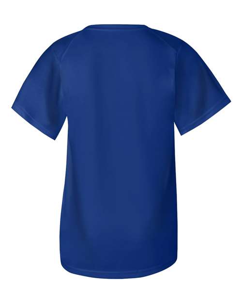 Badger 2120 Youth B-Core T-Shirt - Royal - back