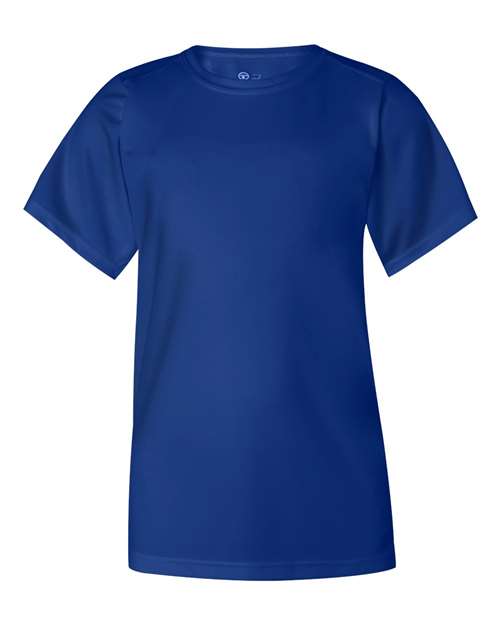 Badger 2120 Youth B-Core T-Shirt - Royal - front