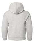 Gildan 18500B Youth Heavy Blend Hooded Sweatshirt - Ash - back
