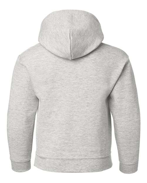 Gildan 18500B Youth Heavy Blend Hooded Sweatshirt - Ash - back