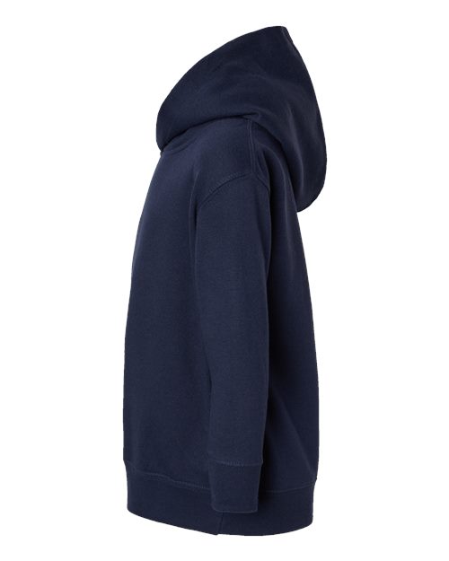 Rabbit Skins 3326 Toddler Pullover Fleece Hoodie - Navy - side