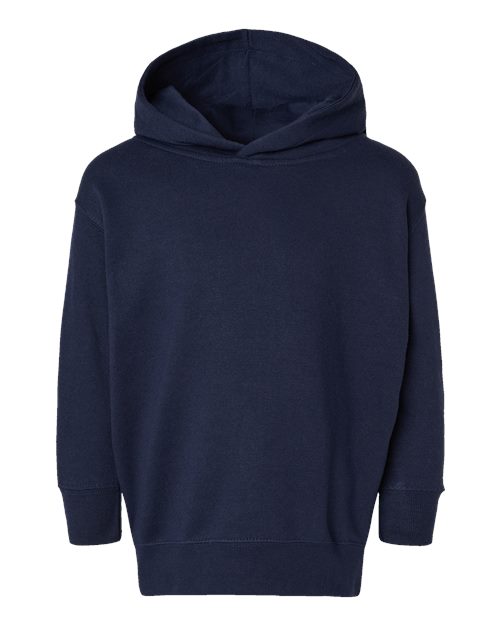 Rabbit Skins 3326 Toddler Pullover Fleece Hoodie - Navy - front
