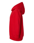 Rabbit Skins 3326 Toddler Pullover Fleece Hoodie - Red - side