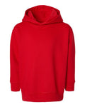 Rabbit Skins 3326 Toddler Pullover Fleece Hoodie - Red - front