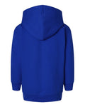 Rabbit Skins 3326 Toddler Pullover Fleece Hoodie - Royal - back