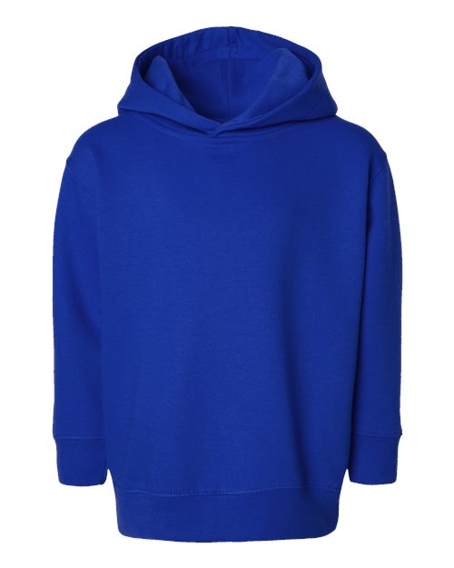 Rabbit Skins 3326 Toddler Pullover Fleece Hoodie - Royal - front
