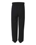 Jerzees 973BR Youth NuBlend Sweatpants - Black - back