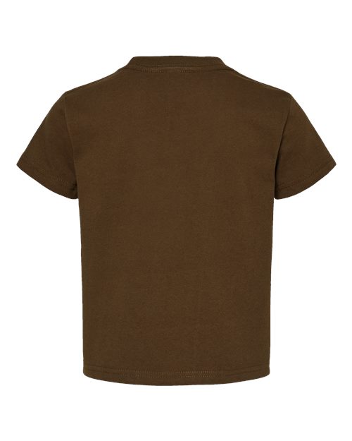 Rabbit Skins 3301J Youth Juvy T-Shirt - Brown - back