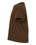 Rabbit Skins 3301J Youth Juvy T-Shirt - Brown - side