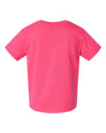 Rabbit Skins 3301J Youth Juvy T-Shirt - Hot Pink - back