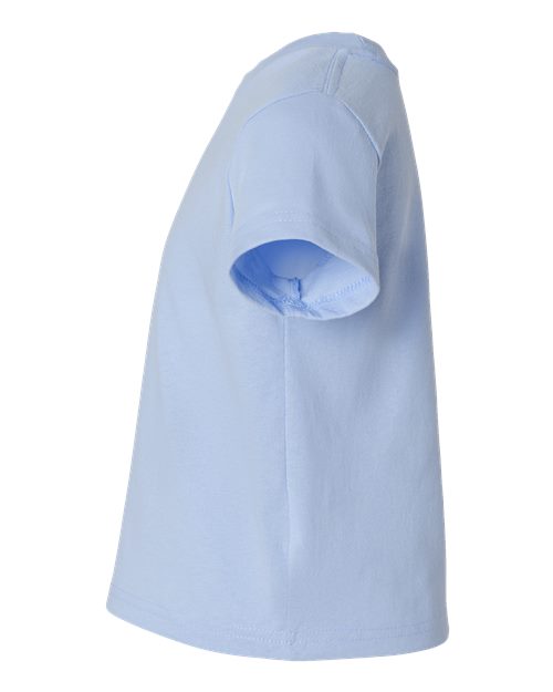 Rabbit Skins 3301J Youth Juvy T-Shirt - Light Blue - side