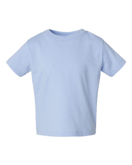 Rabbit Skins 3301J Youth Juvy T-Shirt - Light Blue - front