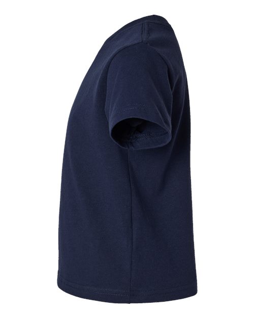 Rabbit Skins 3301J Youth Juvy T-Shirt - Navy - side