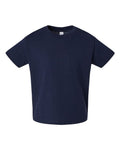 Rabbit Skins 3301J Youth Juvy T-Shirt - Navy - front