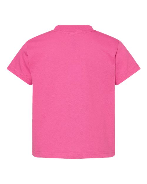 Rabbit Skins 3301J Youth Juvy T-Shirt - Raspberry - back
