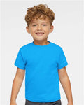Rabbit Skins 3301J Youth Juvy T-Shirt - Turquoise - model front