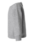 Rabbit Skins 3417 Infant Crewneck Sweatshirt - Heather - side