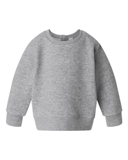 Rabbit Skins 3417 Infant Crewneck Sweatshirt - Heather - front