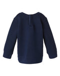 Rabbit Skins 3417 Infant Crewneck Sweatshirt - Navy - back