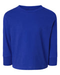 Rabbit Skins 3311 Toddler Cotton Jersey Long Sleeve Tee - Royal - front