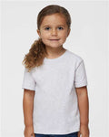 Rabbit Skins 3301T Toddler Cotton Jersey Tee - Ash - model front