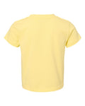 Rabbit Skins 3301T Toddler Cotton Jersey Tee - Banana - back
