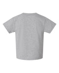 Rabbit Skins 3301T Toddler Cotton Jersey Tee - Heather - back