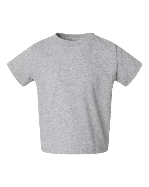 Rabbit Skins 3301T Toddler Cotton Jersey Tee - Heather - front