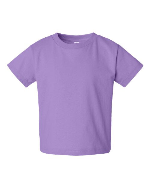 Rabbit Skins 3301T Toddler Cotton Jersey Tee - Lavender - front