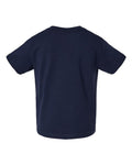 Rabbit Skins 3301T Toddler Cotton Jersey Tee - Navy - back