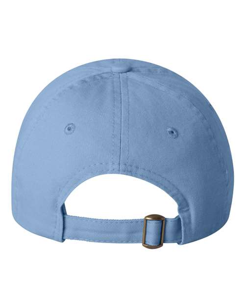 Valucap VC300Y Youth Small Fit Bio-Washed Dad Hat - Baby Blue - back