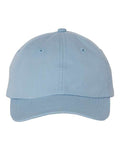 Valucap VC300Y Youth Small Fit Bio-Washed Dad Hat - Baby Blue - front