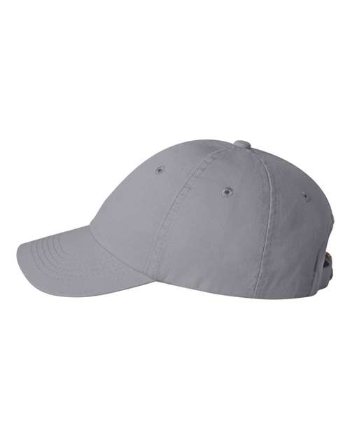 Valucap VC300Y Youth Small Fit Bio-Washed Dad Hat - Grey - side