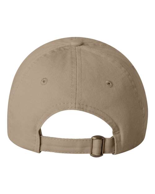Valucap VC300Y Youth Small Fit Bio-Washed Dad Hat - Khaki - back