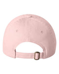 Valucap VC300Y Youth Small Fit Bio-Washed Dad Hat - Light Pink - back