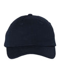Valucap VC300Y Youth Small Fit Bio-Washed Dad Hat - Navy - front