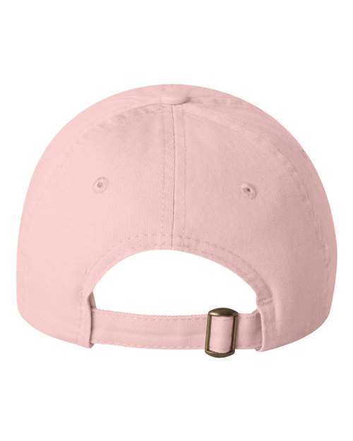 Valucap VC300Y Youth Small Fit Bio-Washed Dad Hat - Pink - back