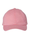 Valucap VC300Y Youth Small Fit Bio-Washed Dad Hat - Pink - front
